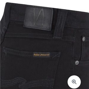 Nudie Jeans - Kai High Waisted skinny jeans in black